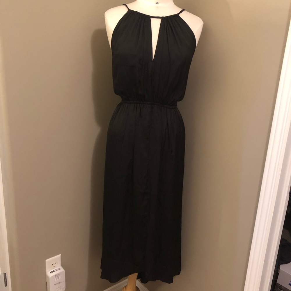 NWT Old Navy Halter Maxi Dress Black Size XXL